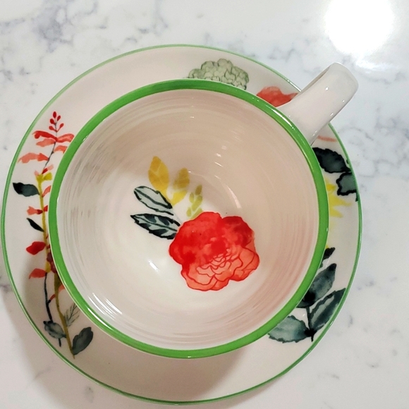 Anthropologie Michelle Morin "Climbing Rose" Set - Picture 2 of 4